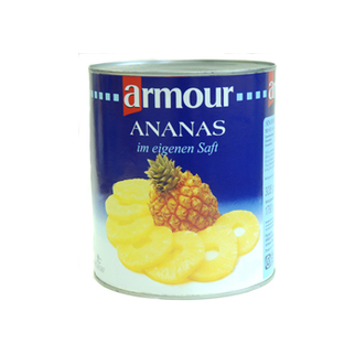 Ananas 55 fette al naturale (6X3/1) ARMOUR
