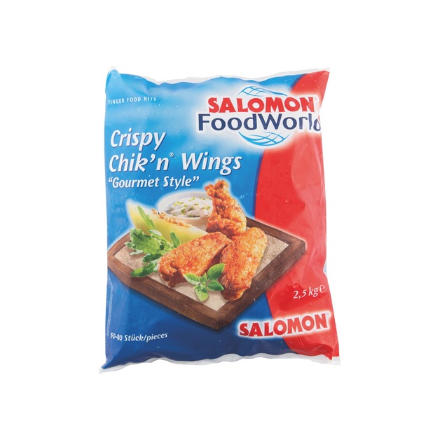 Salomon Chik'n Wings Crispy tiefgekühlt 2,5 kg