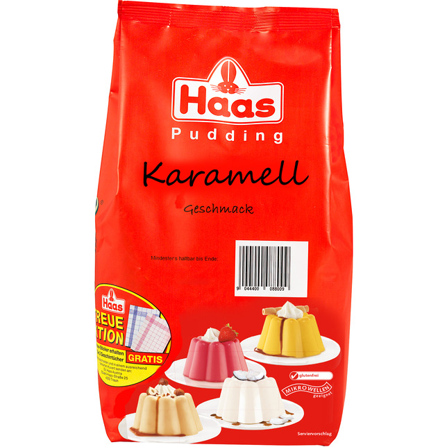 Haas Karamelpudding 1kg