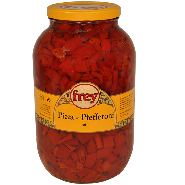 Frey Pizzapfefferoni rot3400ml
