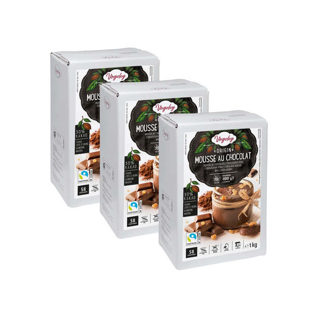 Vogeley Mousse au Chocolat Fairtrade 1 kg