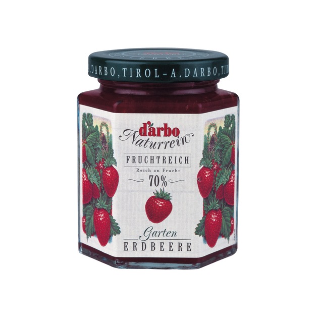Darbo Fruchtaufstrich Erdbeer 70% Fruchtanteil 200 g