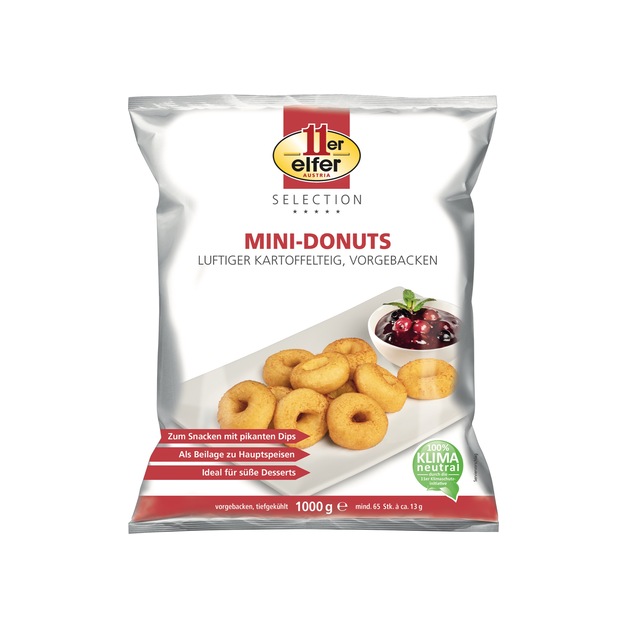 11er Mini Kartoffel Donuts tiefgekühlt 1 kg