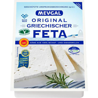 Mevgal griechisches Feta 200g 45% in Salzlake geräuchert