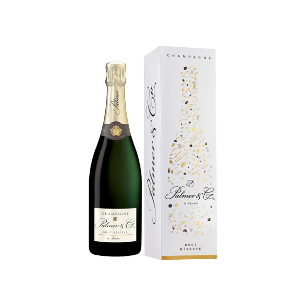 Palmer & Co Champagner Brut Reserve im Geschenkkarton 0,75 l