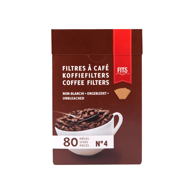 FITS Kaffeefilter Gr.4 80er
