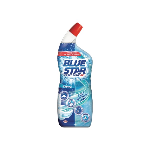 Blue Star Kraft Aktiv Gel Ocean WC Reiniger 700 ml