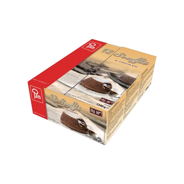 Pan Souffle mit Schokolade tiefgekühlt 12 x 100 g