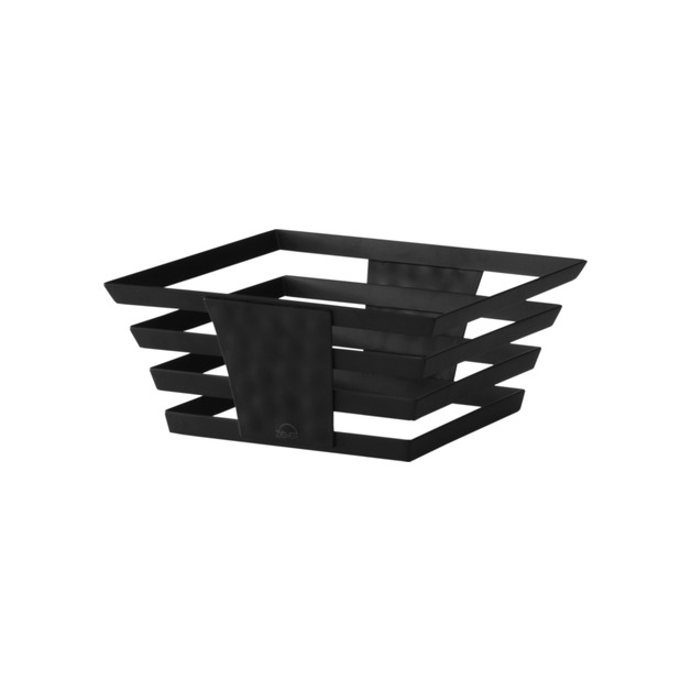 Zieher Buffetständer Skyline Edelstahl, schwarz 25 x 10,5 cm