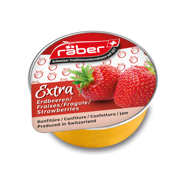 Konfi Erdbeeren Räber 120x25g