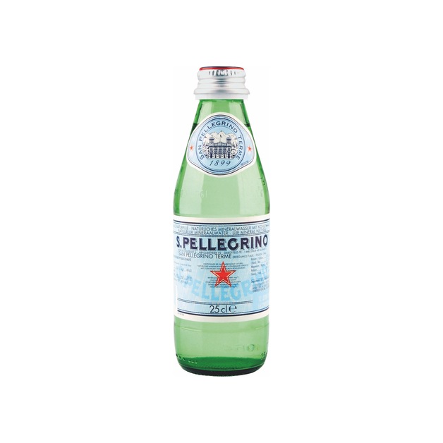San Pellegrino Mineralwasser 6 x 0,25 l