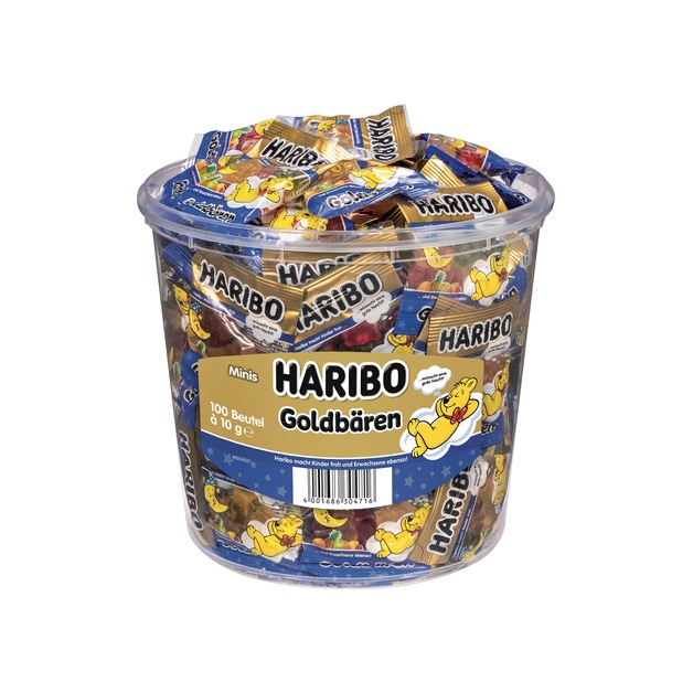 Haribo Minis 100er, Gute Nacht Goldbären