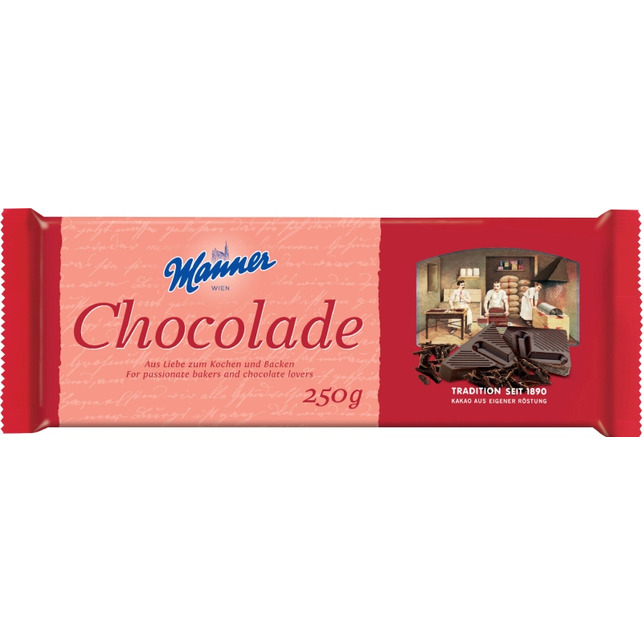 Manner Haushalts Schokolade 250g