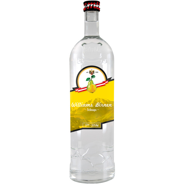 emil Williams Schnaps Birne 35% 1l