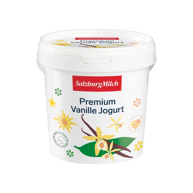 SalzburgMilch Premium Fruchtjoghurt Vanille 1 kg