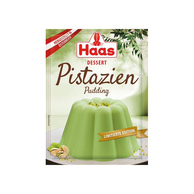 Haas Pudding 3er Pistazie Lim. Edition