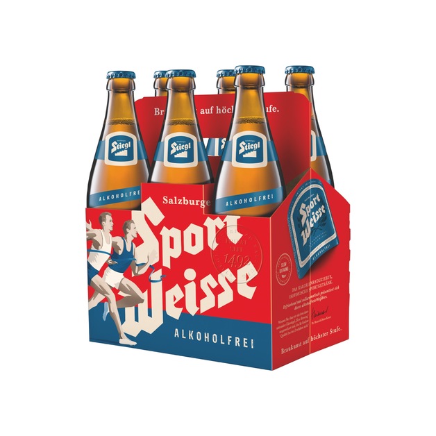 Stiegl Sport Weisse alkoholfreies Bier 6 x 0,5 l