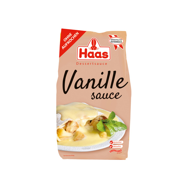 Haas Vanillesauce zum kalt anrühren 1 kg