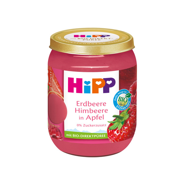 Hipp Bio Früchte 160g, Erdb.Himb.in Apfe