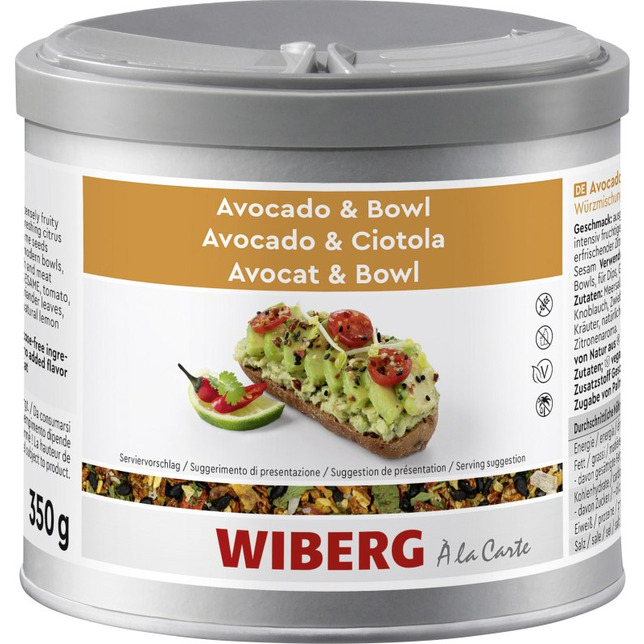 Wiberg Avocado&Bowl Würzmischung 470ml
