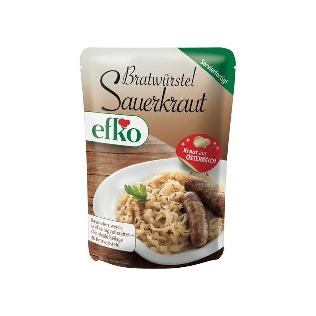 Efko Bratwüstel Sauerkraut 350g
