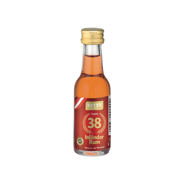 Spitz Inländer Rum 38 % aus Österreich 0,02 l