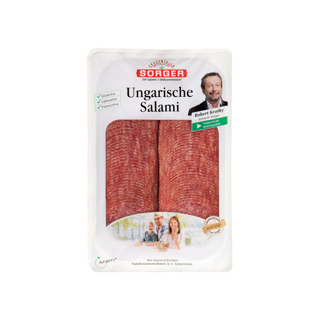 Sorger Ungarische Salami geschnitten 250 g