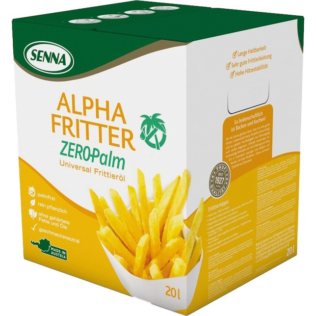 Senna Alpha Fritter 20l Bag in Box palmölfrei