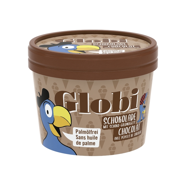 Glace Globi Schokolade Goldnuggets Emmi 12x100ml