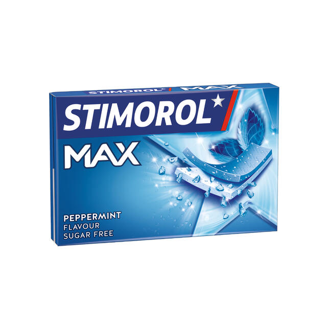 Kaugummi Spearmint Max Stimorol 18x23g