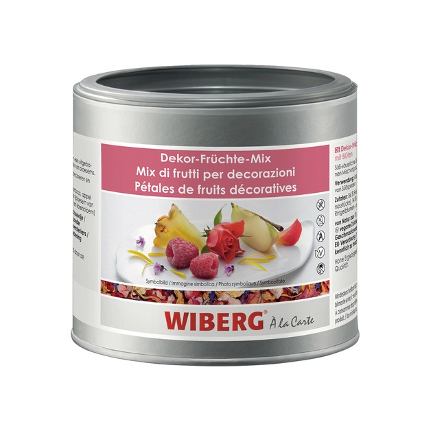 Wiberg Dekor Früchte Mix mit Blüten 470 ml