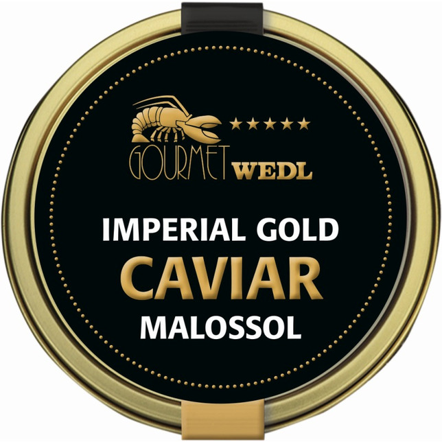 Wedl Gourmet Caviar Imperial/Gold - 50g CT