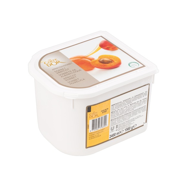 Carte D'Or Sorbet Aprikose tiefgekühlt 2,4 l