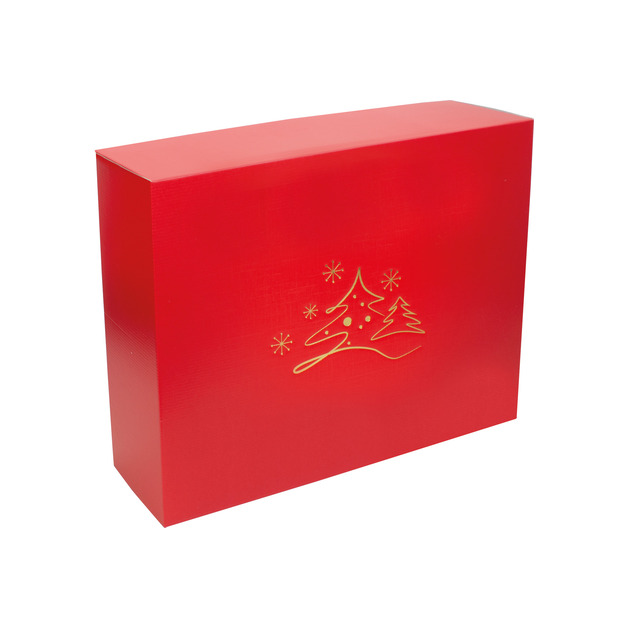 Geschenke Karton XL rot weiss 500x395x140 1 Stk.