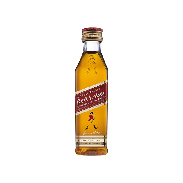 Johnnie Walker Red Label blended scotch Whisky 0,05 l