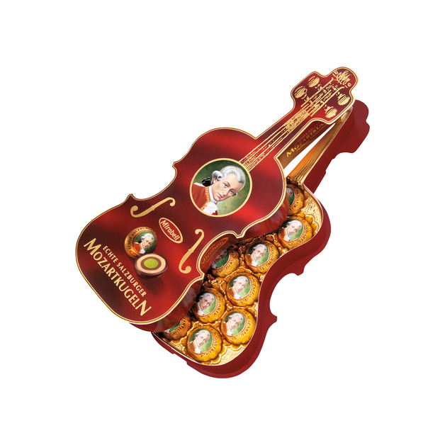 Mirabell Mozartkugeln Geige 12er 200 g