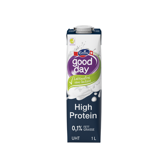 Milch Drink 0,1% UHT High Protein good day 1lt