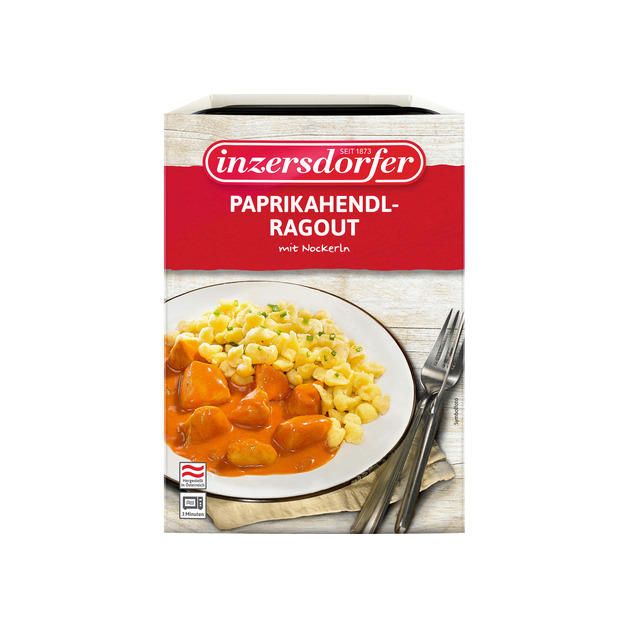 Inzersdorfer Paprikahendl-Ragout Schalengericht