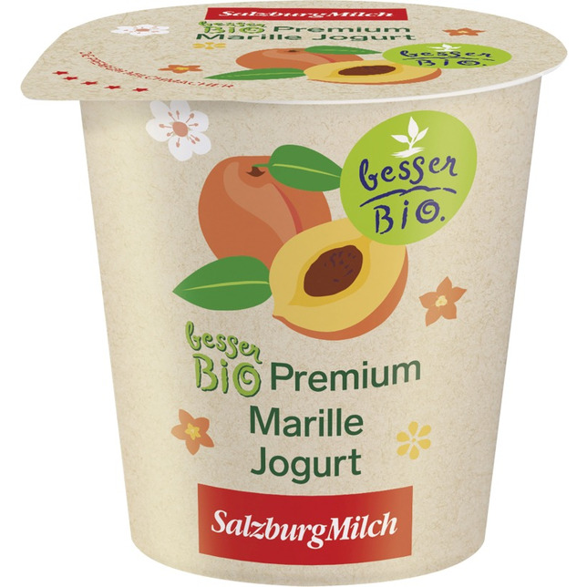SalzburgMilch Besser Bio Fruchtjoghurt Marille 150g 3,6%F