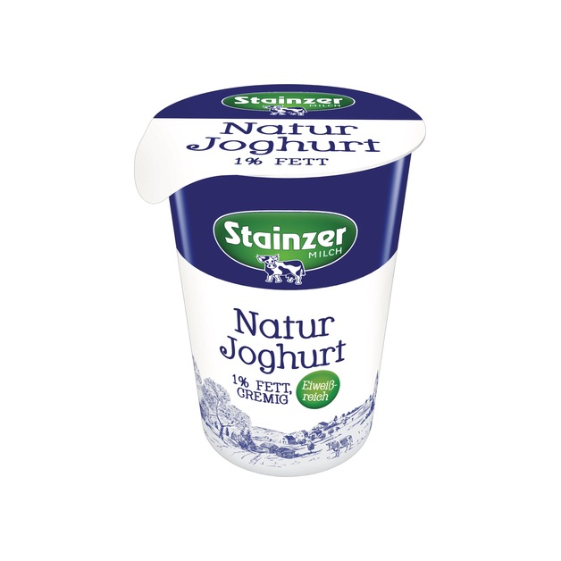 Stainzer Joghurt natur gerührt 1% Fett 250 g