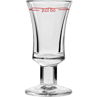 Schnapsglas 0,02 lt. /-/ 2 cl Rittmeiste