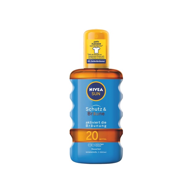Nivea Sun Protect & Bronze Öl - Spray LF 20 200 ml