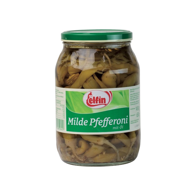 Elfin Pfefferoni mild in Öl 1,7 l