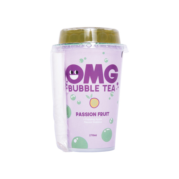 OMG Bubble Tea Passion Fruit 0,27 l