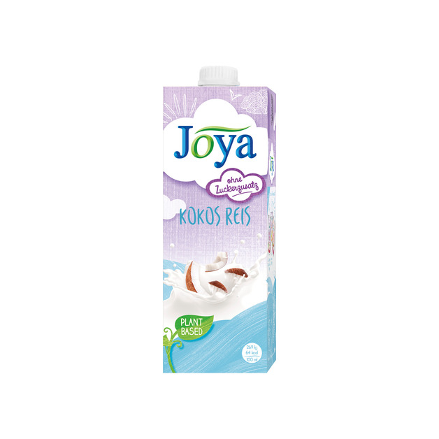 Joya Kokos Reis Drink ohne Zuckerzusatz 1 l