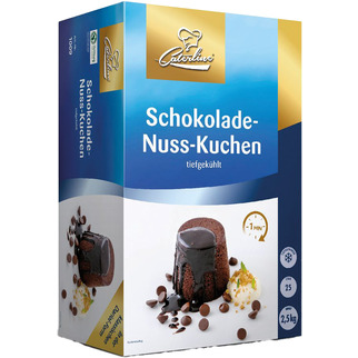 Caterline Schokolade Nuss Kuchen 2,5kg(25Stk.a.ca.100g)