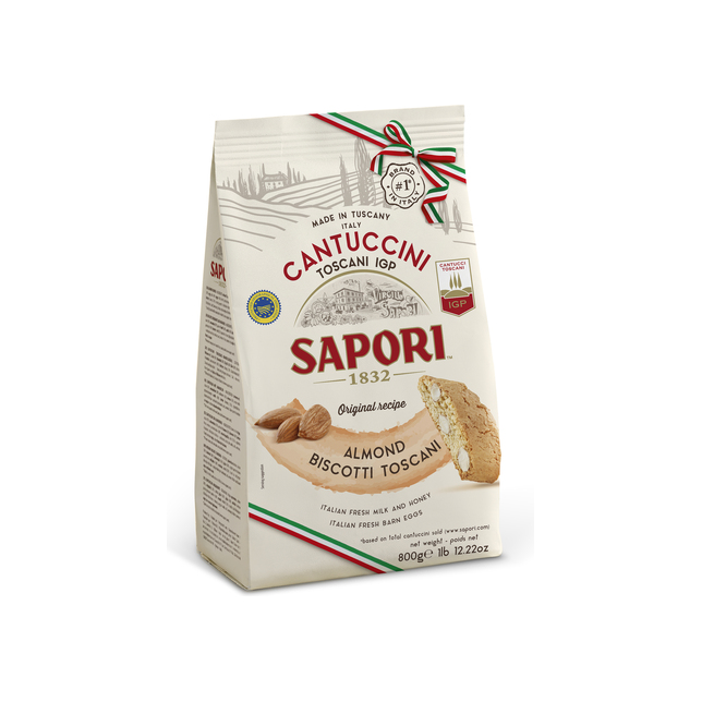 Biscuits Cantuccini Mandorla Sapori 800g