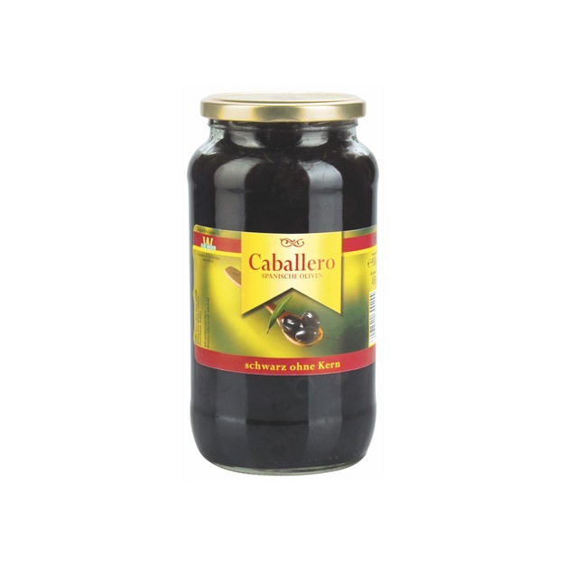 Caballero Oliven schwarz 340/360 ohne Kern 935 g