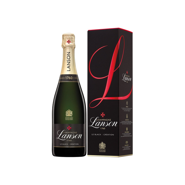 Lanson Le Black Création Champagne im Geschenkkarton Champagne 0,75 l
