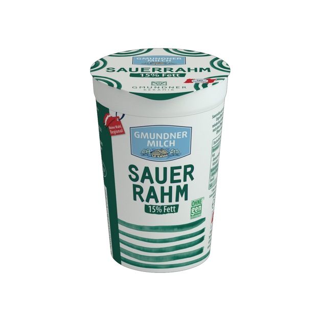 Gmundner Milch Sauerrahm 15% Fett 250 g
